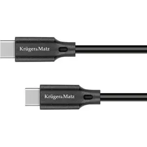 USB-C to USB-C cable Kruger & Matz KM1261 2.5 m, black
