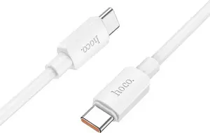 USB-C to USB-C Cable HOCO X96 White — 1 m, white, data and charging cable