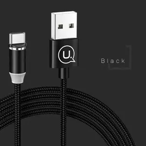 USB-A to USB-C cable usams 1 m Black (model 63741-uniw)