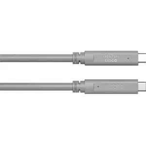 USB-C to USB-C Cable Cisco CAB-USBC-AC-9M= — 9 m, gray, data and charging cable