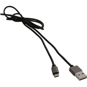 USB cable PLATINET USB-A to microUSB 1 m black PUCRP1B