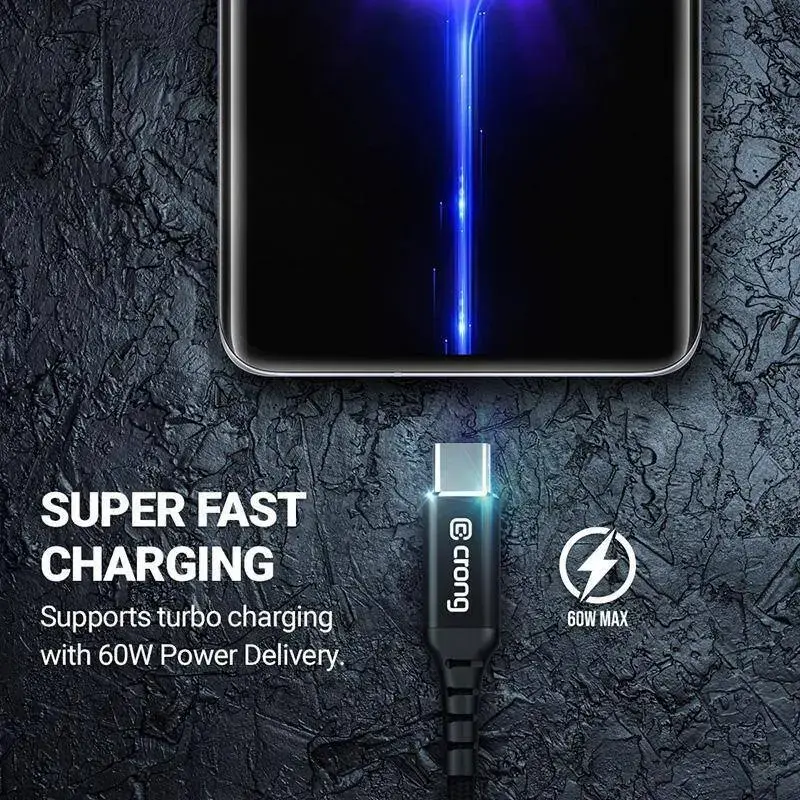 Crong Armor Link кабель USB-C — USB-C 1,5 м Photo 6