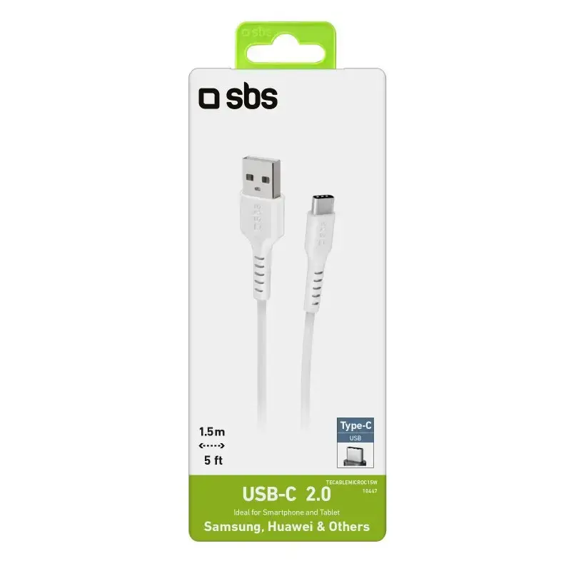 USB cable SBS Mobile TECABLEMICROC15W Photo 2
