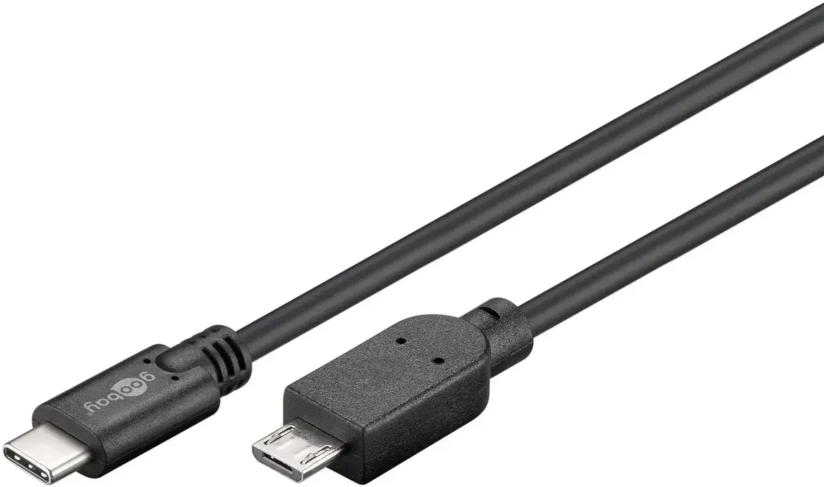 Кабель GOOBAY USB-C — Micro-B 0.6 м (USB 2.0) Photo 2