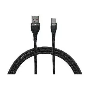 Кабель USB A — USB-C TRACER 1 м, черный