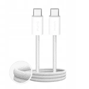 USB-C to USB-C cable PURO 3 m — USB 3.1/USB-C data and charging cable, white