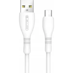USB-A to microUSB Cable Jellico 1 m White – data and charging cable