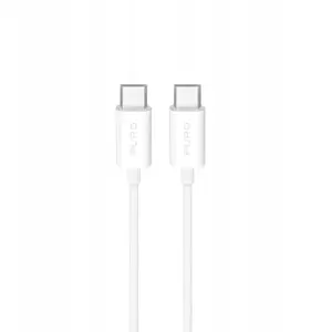 PURO USB-C to USB-C 3 m cable, white — 3.0 USB-C data and charging cable