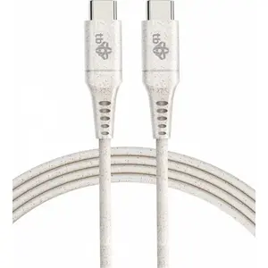 USB-C uz USB-C kabelis TB Print AKTBXKUCC310EKO 1 m bēšs — datu kabelis