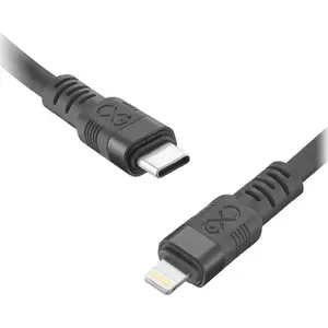 USB-C to Lightning cable ORNO CABEXCWHPUCUL0.9MIX 0.9 m, black