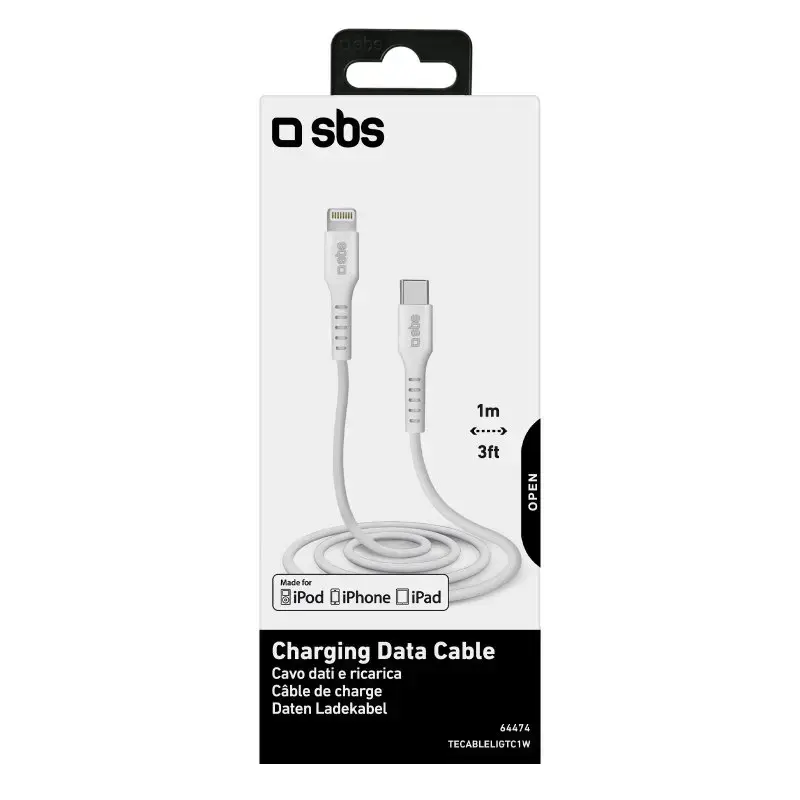 Кабель SBS Mobile Lightning–USB‑C 1 м Photo 5