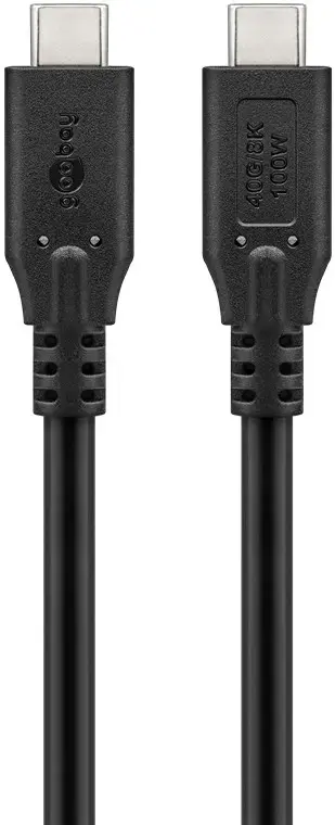 Кабель USB-C GOOBAY 74191 — USB4 Gen 2x2 Photo 2