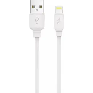USB-A to Lightning cable nemo 1 m, white — data and charging cable