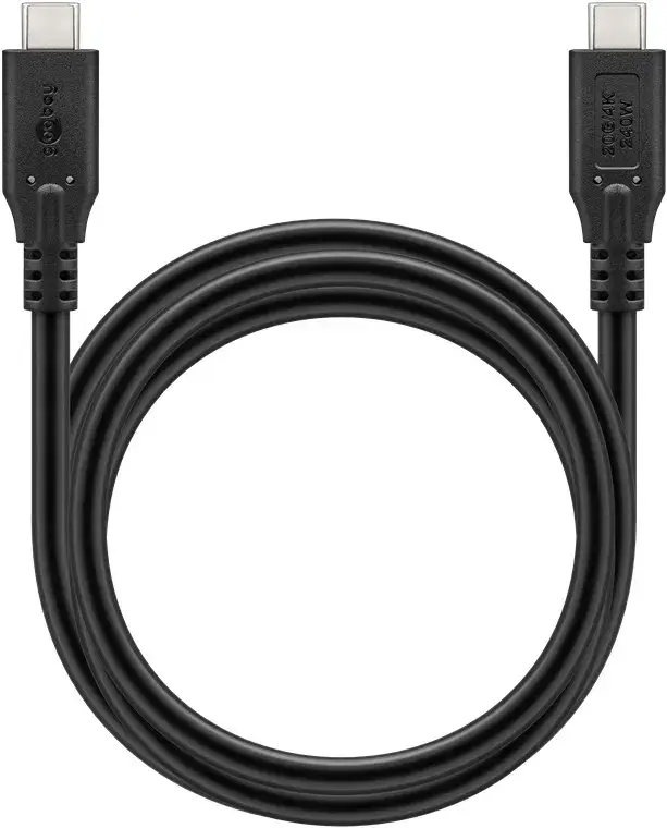GOOBAY 74187 кабель USB-C — USB-C USB4 Gen 2x2 Photo 3