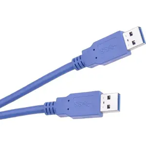 USB-A to USB-A cable LP LEC-KPO2900 1.8 m purple