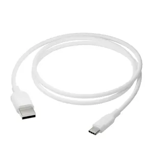 USB-A to USB-C Cable 1.2m d bramante re-charge Pro (USB 2.0, white)