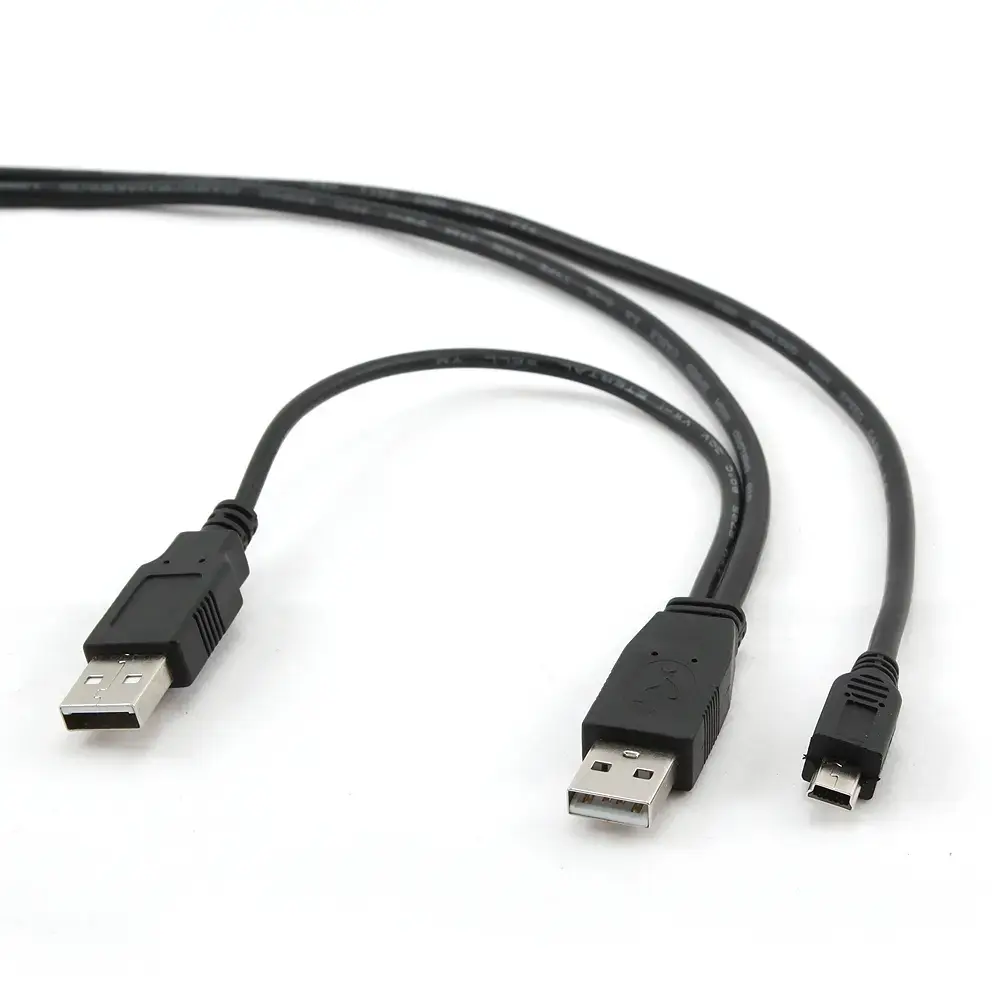 Кабель GEMBIRD 0,9 м Micro-USB A → Mini-USB B Photo 2