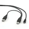 Кабель GEMBIRD 0,9 м Micro-USB A → Mini-USB B Photo 2