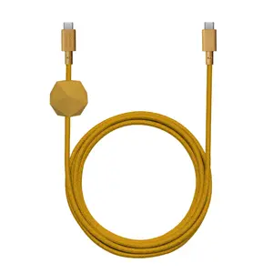 USB-C uz USB-C kabelis Native Union Anchor — 1,8 m, dzeltens