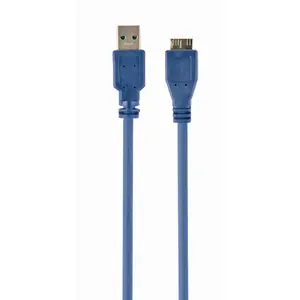Кабель USB A — Micro‑USB B Gembird CCP-mUSB3-AMBM-6 — USB 3.2 Gen 1 (3.1 Gen 1), 1,8 м, синий