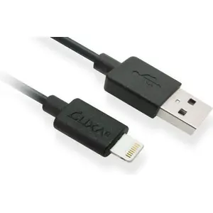 USB-A uz Lightning kabelis LUXA2 1 m, melns