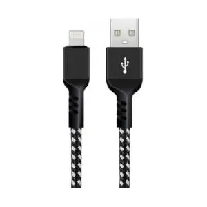 Кабель USB-A — Lightning MACLEAN MCE472, 1 м, чёрный