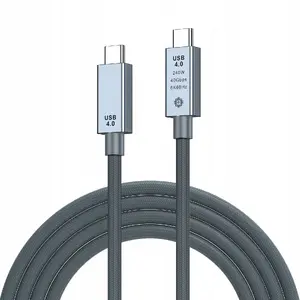 USB-C to USB-C cable Bounn JL-8KC4010S 1 m, black