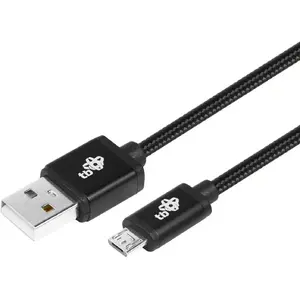 USB-A uz USB kabelis 1,5 m — TB Print AKTBXKU2SBA150B, melns