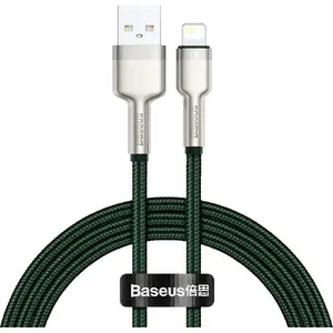 USB-A to Lightning cable Baseus 1 m, green