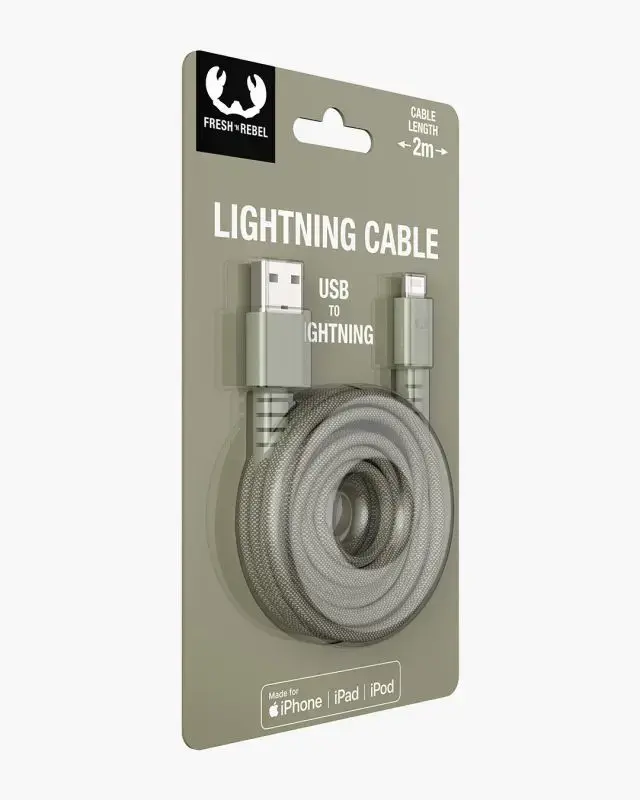 Кабель Lightning — USB‑A Fresh 'n Rebel 2ULC200DG Photo 3