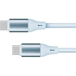 USB-C to USB-C cable kruger & matz KM1269-1BL, 1 m, blue