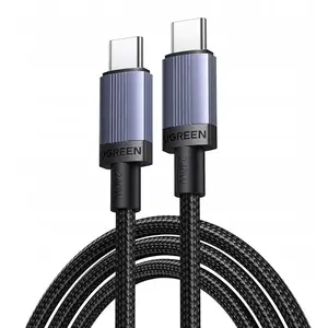 USB-C to USB-C Cable UGREEN 1 m — Black-Grey, USB-C Data and Charging Cable