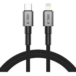 USB-C to Lightning cable Tech‑Protect 1 m, grey — data sync and charging