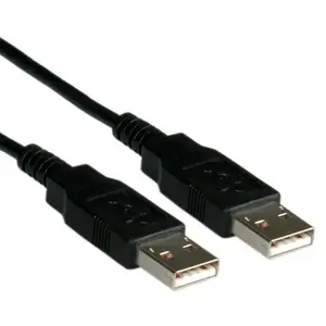 USB 2.0 cable ROLINE A-A male to male 0.8 m, black