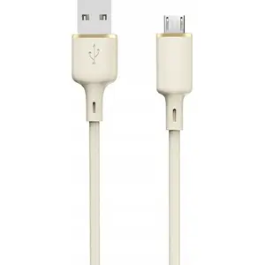 USB-A to microUSB Cable Dudao DDA327 1 m, beige