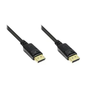 DisplayPort cable Alcasa 4810-075G, 7.5 m, DisplayPort to DisplayPort, black