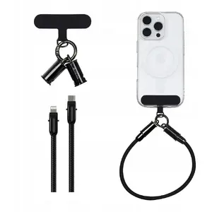 Cable Devia 2-in-1 PD USB-C to Lightning 0.3 m 27W black — charging/data