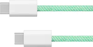 USB Type-C uz USB Type-C kabelis Kruger & Matz Basic 100 W, 1 m, zaļš