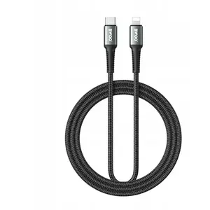 Pītā USB-C — Lightning kabelis usams X288C-L-3M, 3 m, 30W, melns