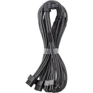 CableMod C-Series Pro Cable Assembly Variant B 90cm 16-pin to 4×8-pin PCIe Carbon