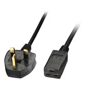 Power cable Cisco CAB-9K10A-UK=, BS 1363 to IEC C15 coupler, 2.5 m, 250 V 10 A, black