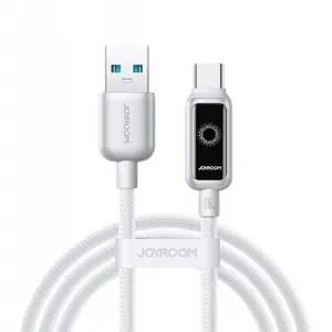 USB-A to USB-C Cable Joyroom StarFlight S-A55 66W 1.2m — white