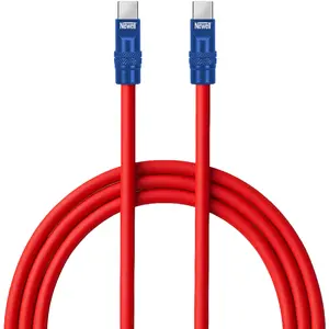 USB-C Cable Newell NL4988 100W 2m silicone red-blue