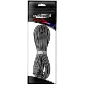 CableMod C-Series Pro ModMesh Bridged Anschlusskabel 8+8-Pin PCIe, carbon, 60 cm