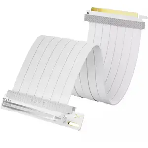PCIe 5.0 x16 Riser Cable 300mm white — TRYX A-S300C-PCI5-G0W