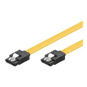 SATA kabelis GOOBAY SATA 600-070 0,7 m, SATA I, vīrietis–vīrietis, dzeltens