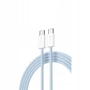 USB-C to USB-C cable No name EC325 1.0 m — 60W Power Delivery, 3A, blue