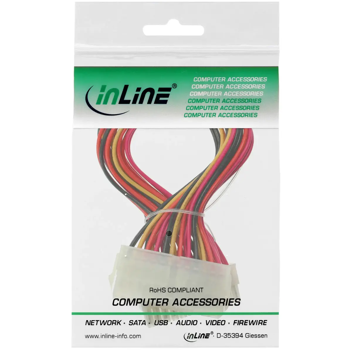 Molex PN кабель ATX 24‑pin 0,30 м Photo 2