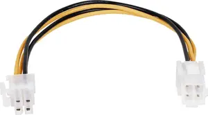 Internal power cable Akyga AK-CA-78 — 4-pin ATX12V to 4-pin, length 0.23 m