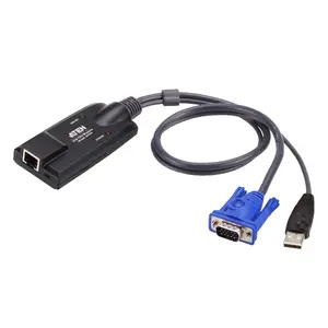 KVM cable ATEN KA7570 — black, 150 g, compact 90×43×21.8 mm